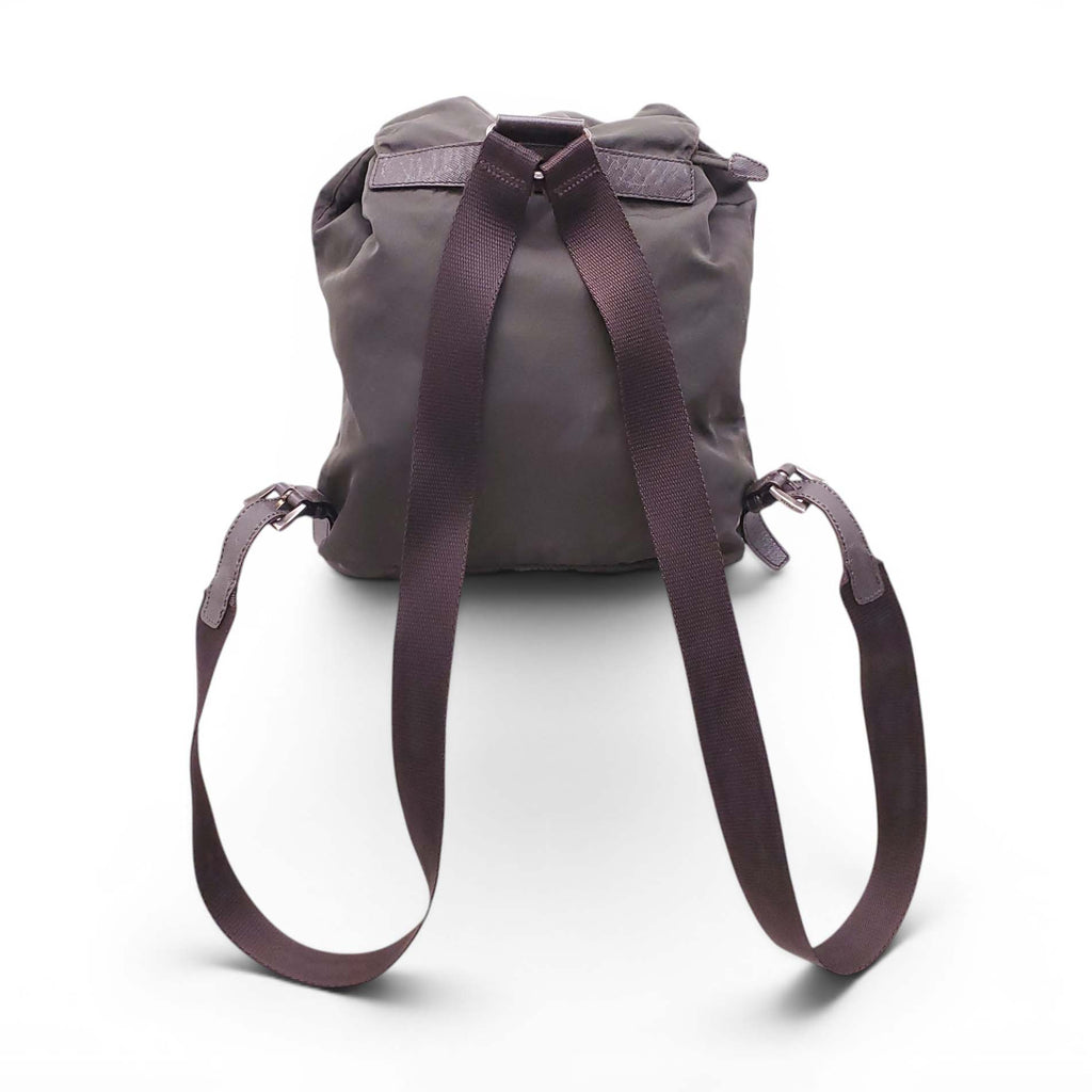 PRADA GREEN NYLON BACKPACK