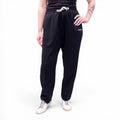 CELINE BLACK LOGO TRACK PANTS - SIZE L