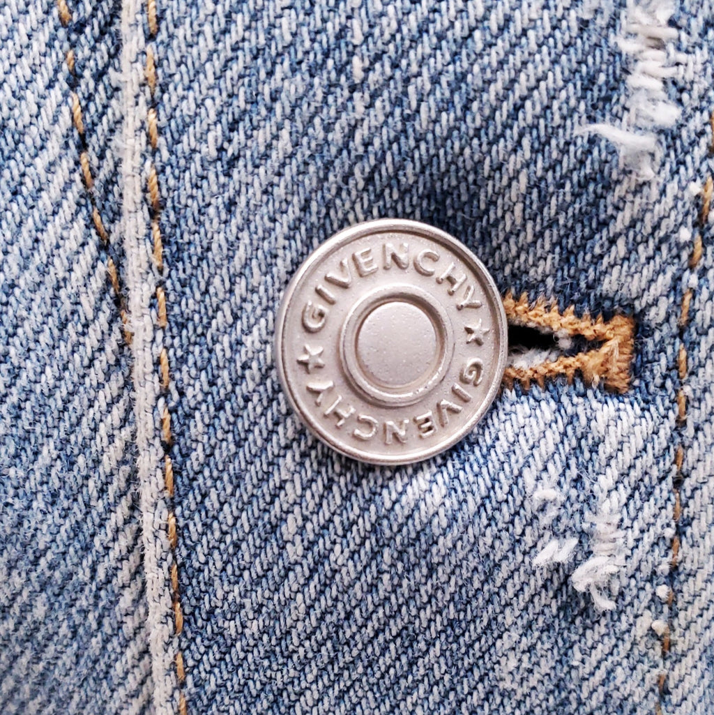 GIVENCHY DENIM DRESS - SIZE 36