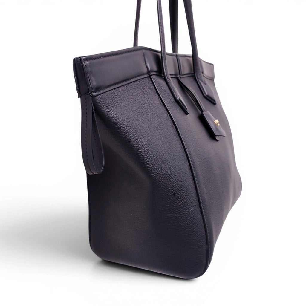 FENDI LARGE BLACK ORIGAMI SHOULDER BAG