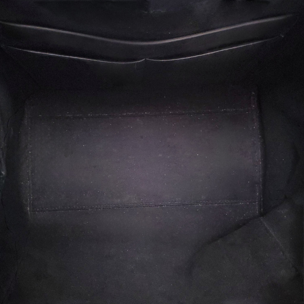 FENDI LARGE BLACK ORIGAMI SHOULDER BAG