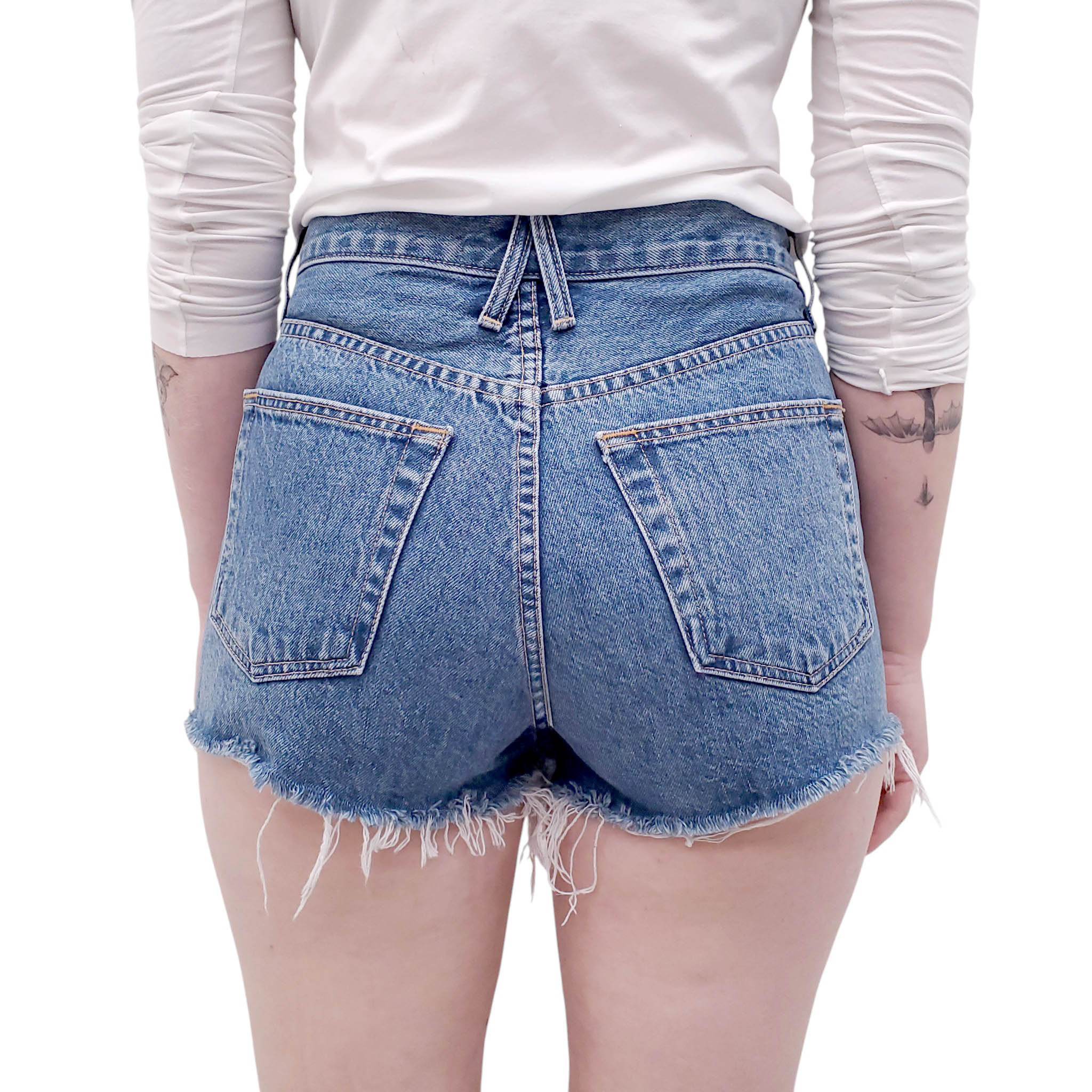 SLVRLAKE DENIM SHORTS - SIZE 25