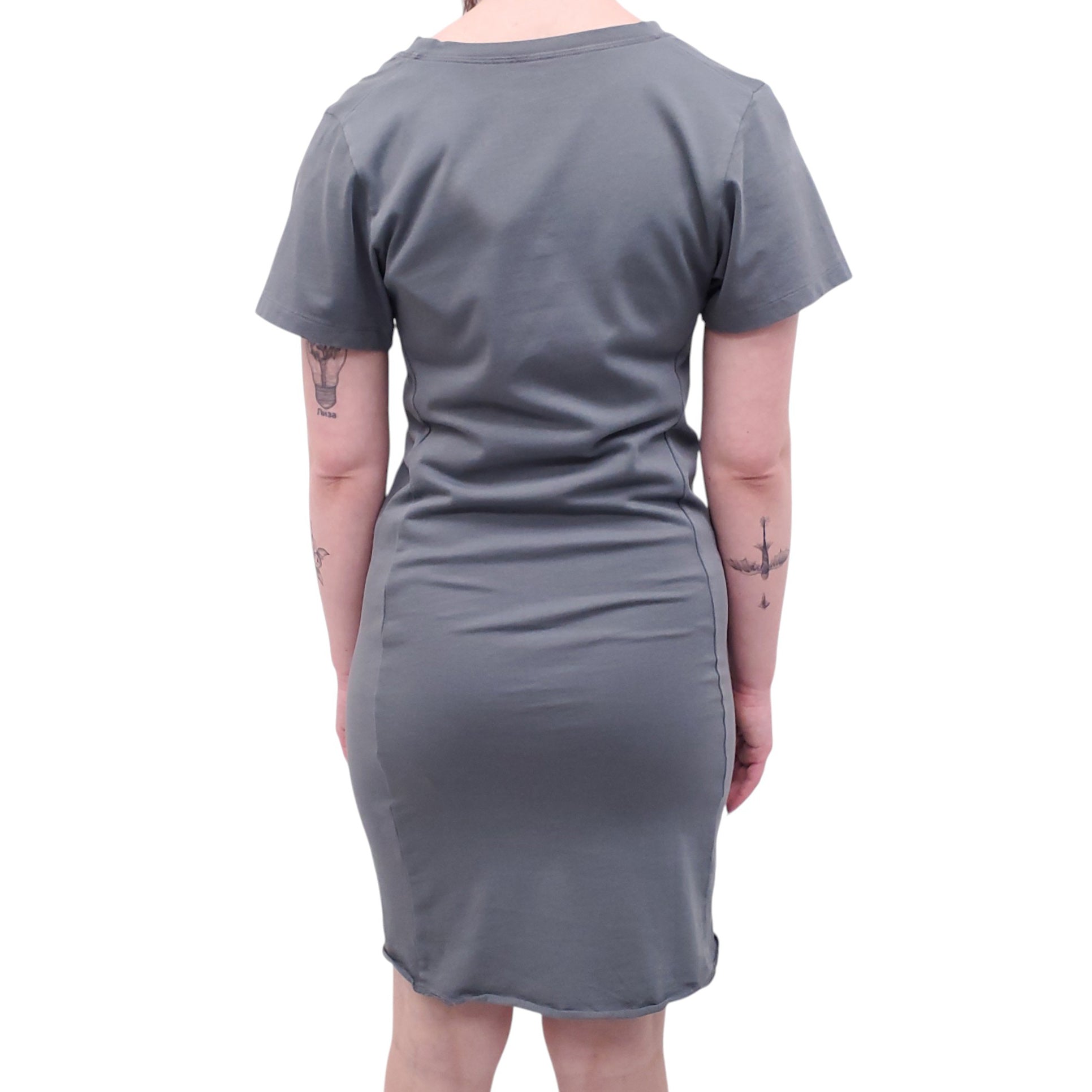VIVIENNE WESTWOOD ORBIT LOGO T-SHIRT DRESS - SIZE S