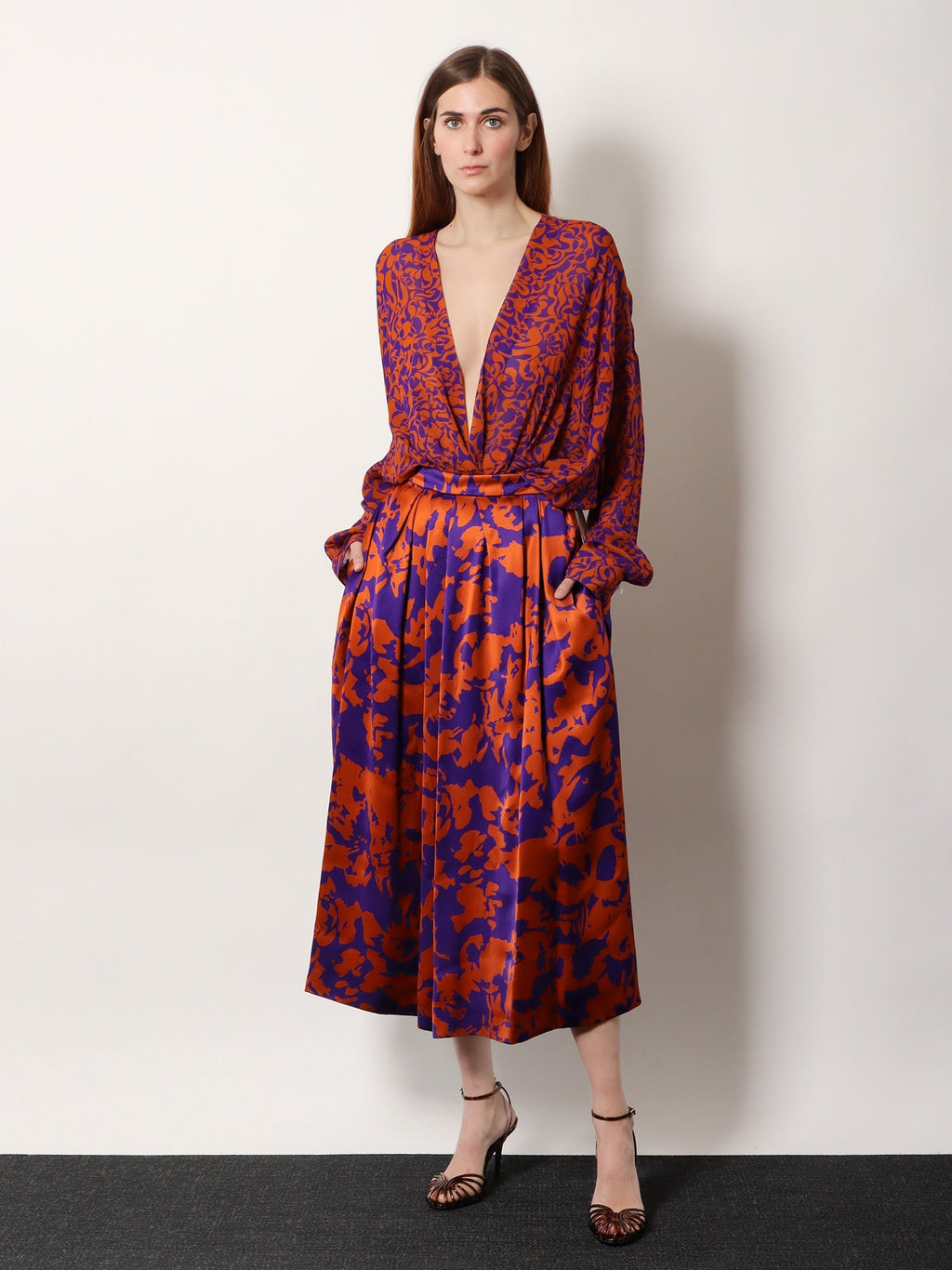 Dries Van Noten Women Soni Skirt In Printed Viscose