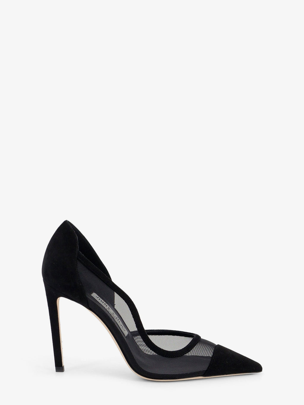 Jimmy Choo Women Brigitte 100 Suede Decollete