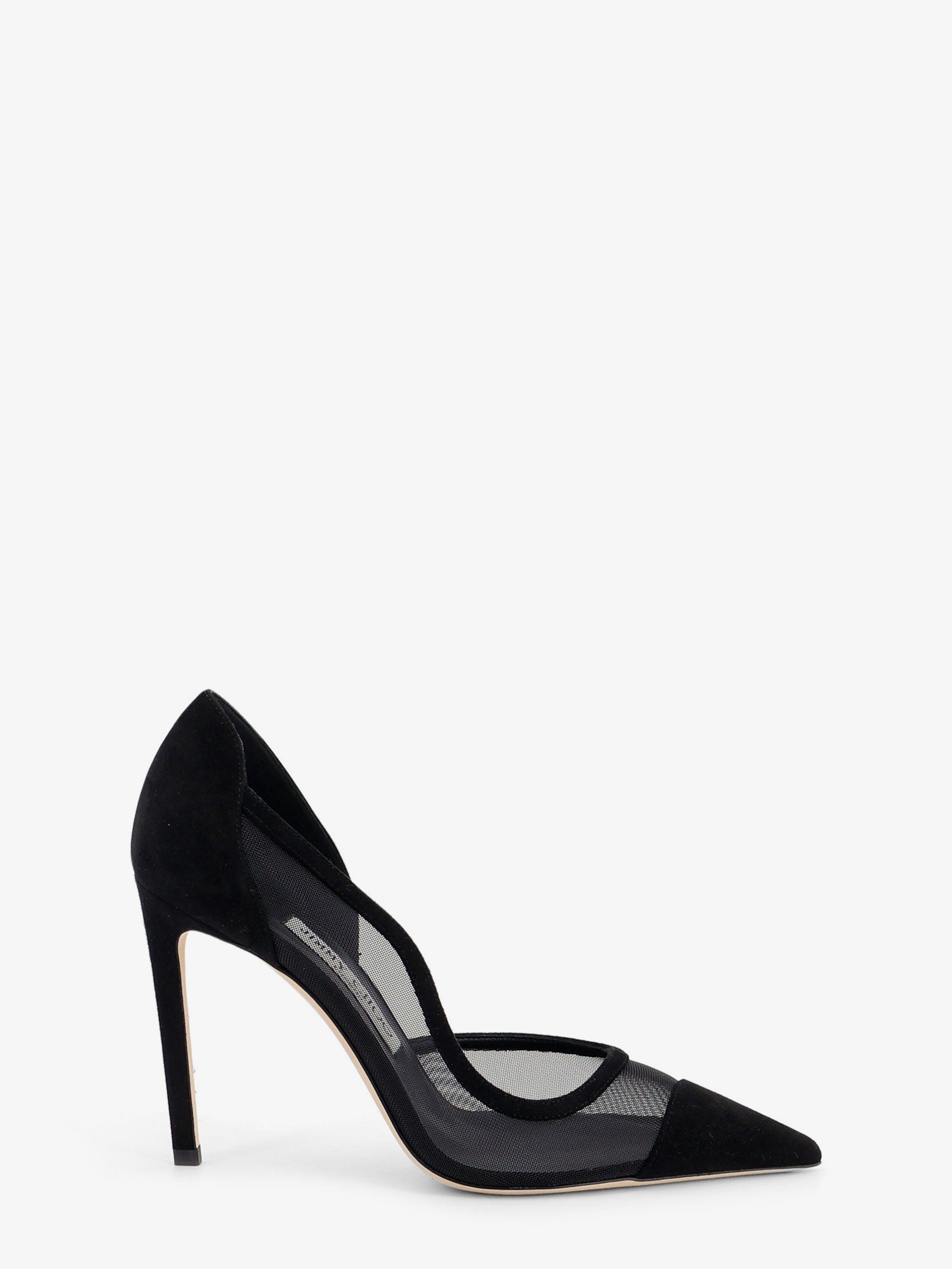 Jimmy Choo Women Brigitte 100 Suede Decollete