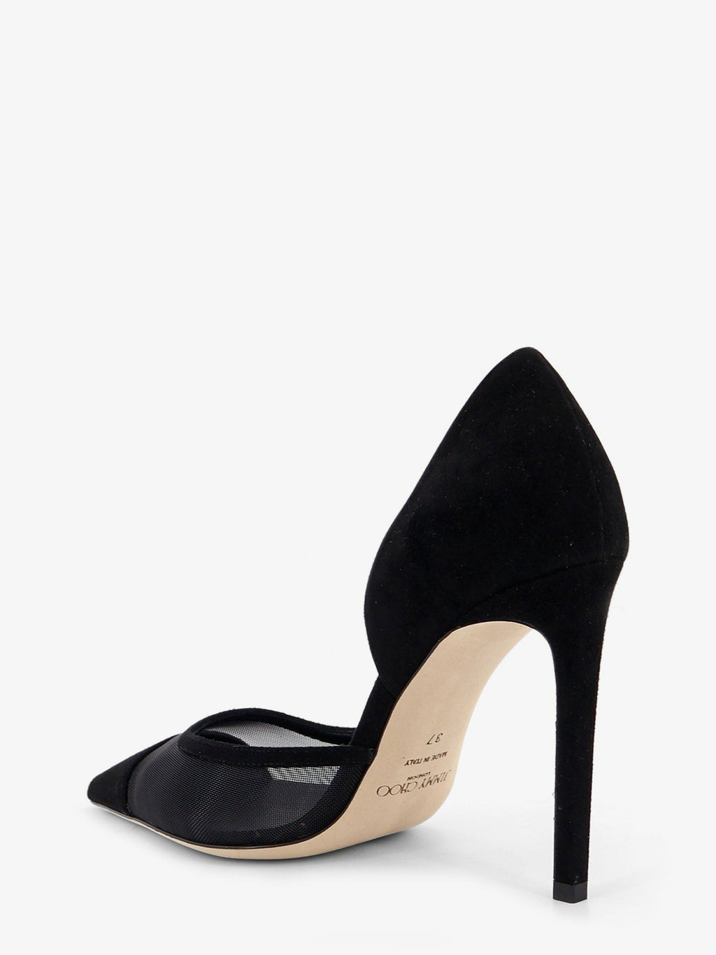 Jimmy Choo Women Brigitte 100 Suede Decollete