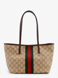 Gucci Women Tribeca Gg Fabric Shopping Bag