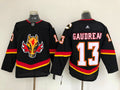 Men's Calgary Flames Johnny Gaudreau #13 Black Breakaway Player jersey