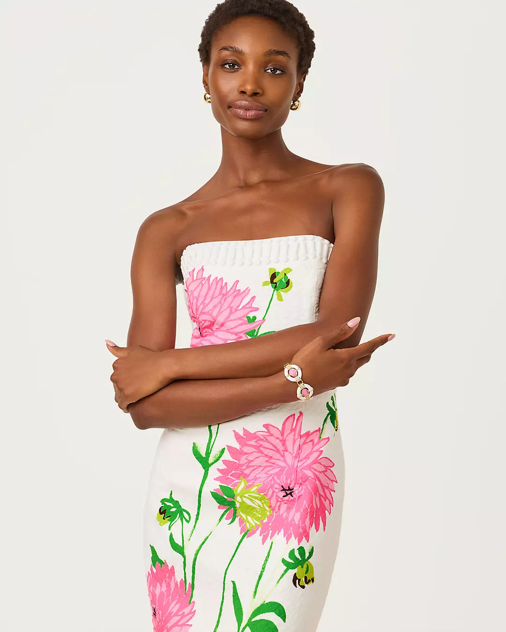 Elyse Strapless Stretch Maxi Dress