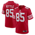 San Francisco 49ers George Kittle Scarlet Team Game Jersey