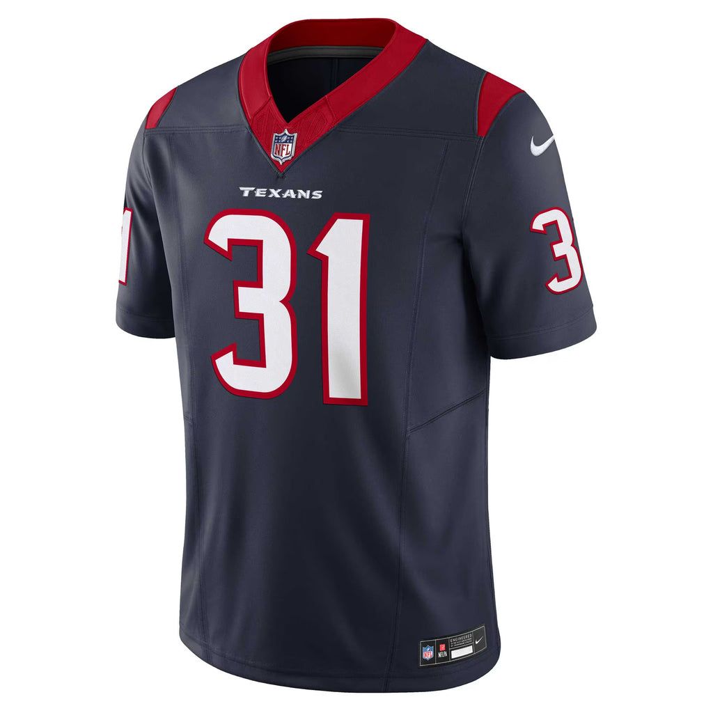 Houston Texans Dameon Pierce Navy Vapor F.U.S.E. Limited Jersey