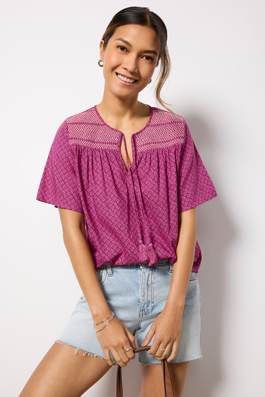 Women's Maisie Smocked Blouse