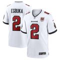 Tampa Bay Buccaneers Emeka Egbuka White 50th Season Game Jersey