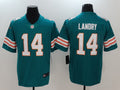 Men's Miami Dolphins Jarvis Landry #14 Green Game Player jersey