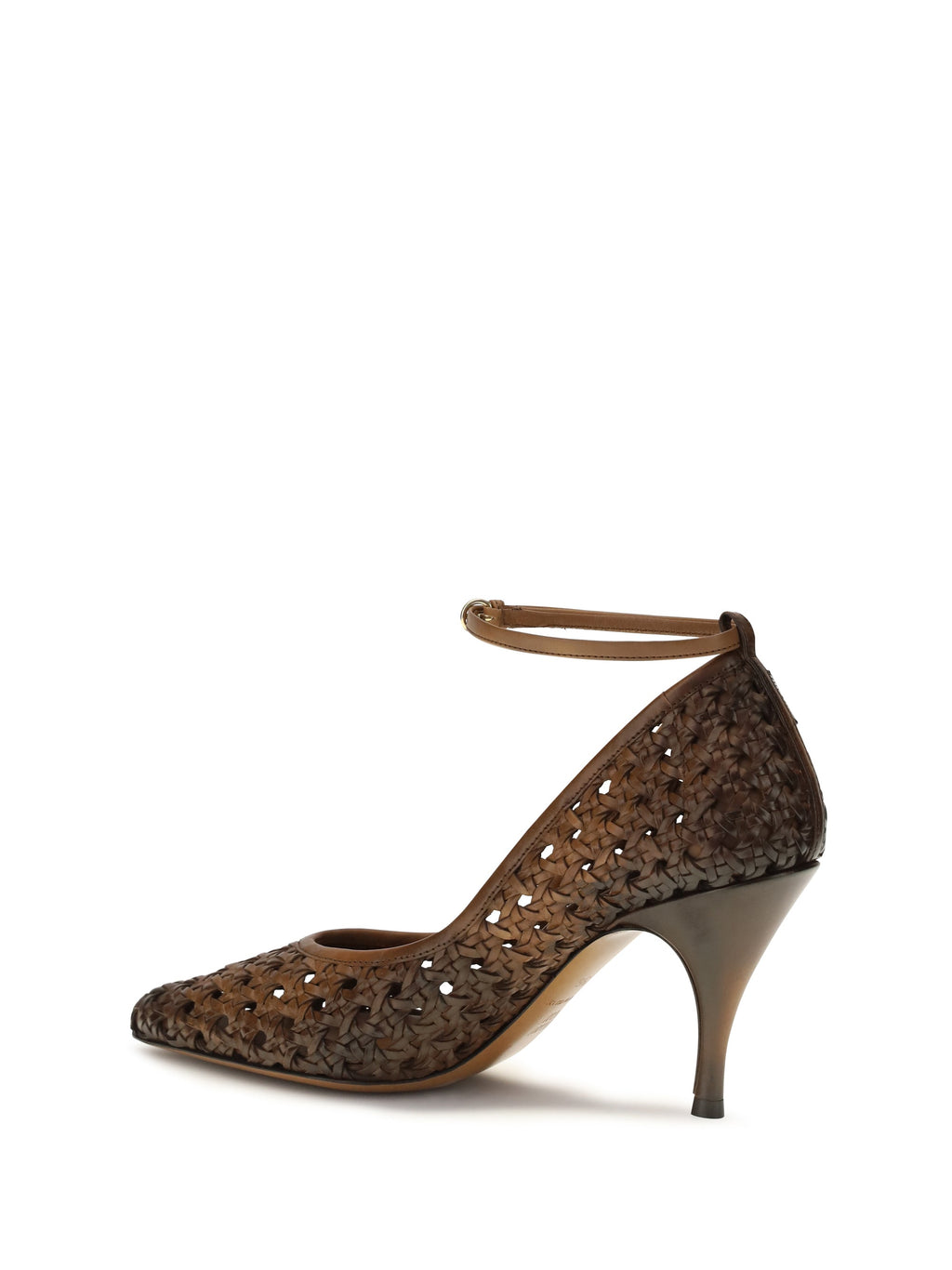 Miu Miu Women Woven Leather Pumps