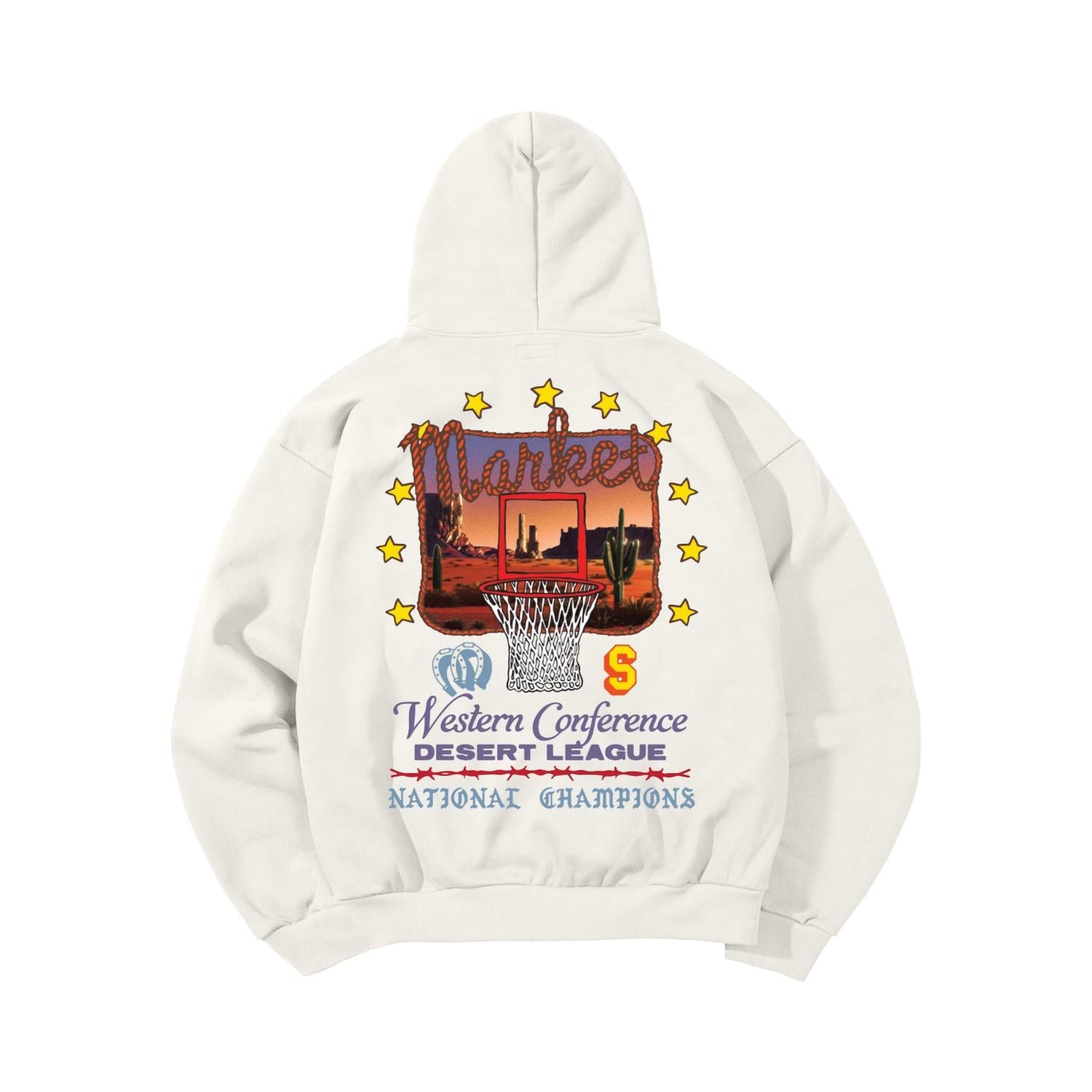 Men's Desert League Hoodie In White