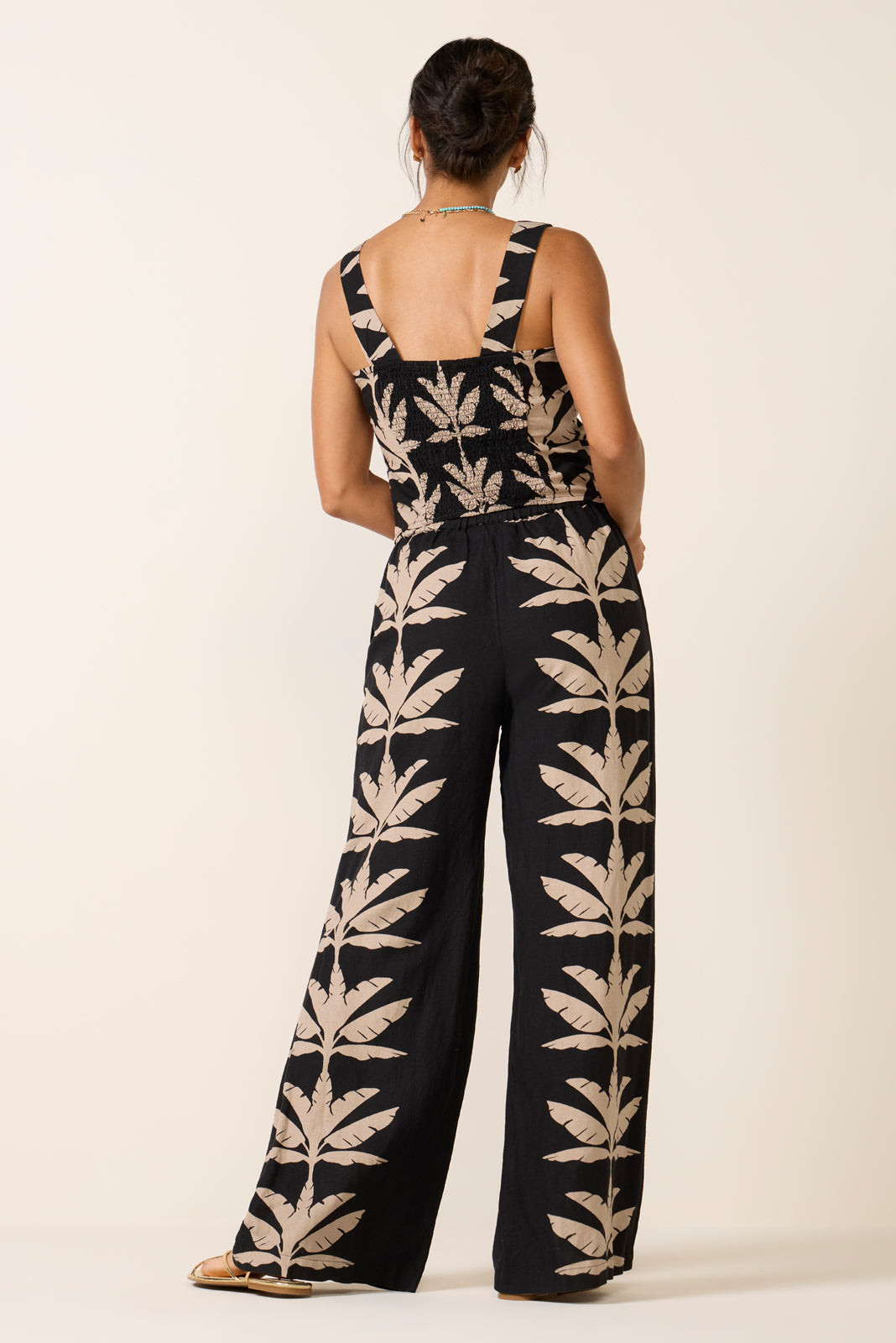 Women's Dani Wide Leg Linen Pants