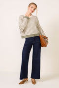 Women's Slim Palazzo Modernist Pocket Jeans