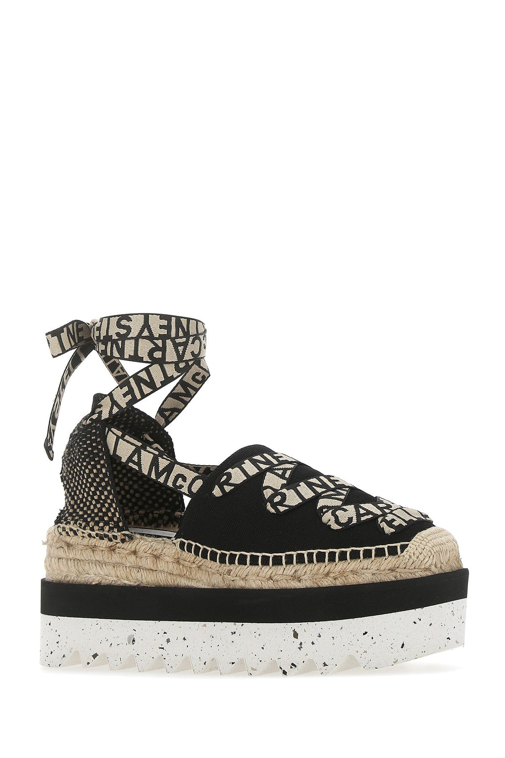 Stella Mccartney Women Gaia Organic Canvas W/ Logo Ribbon