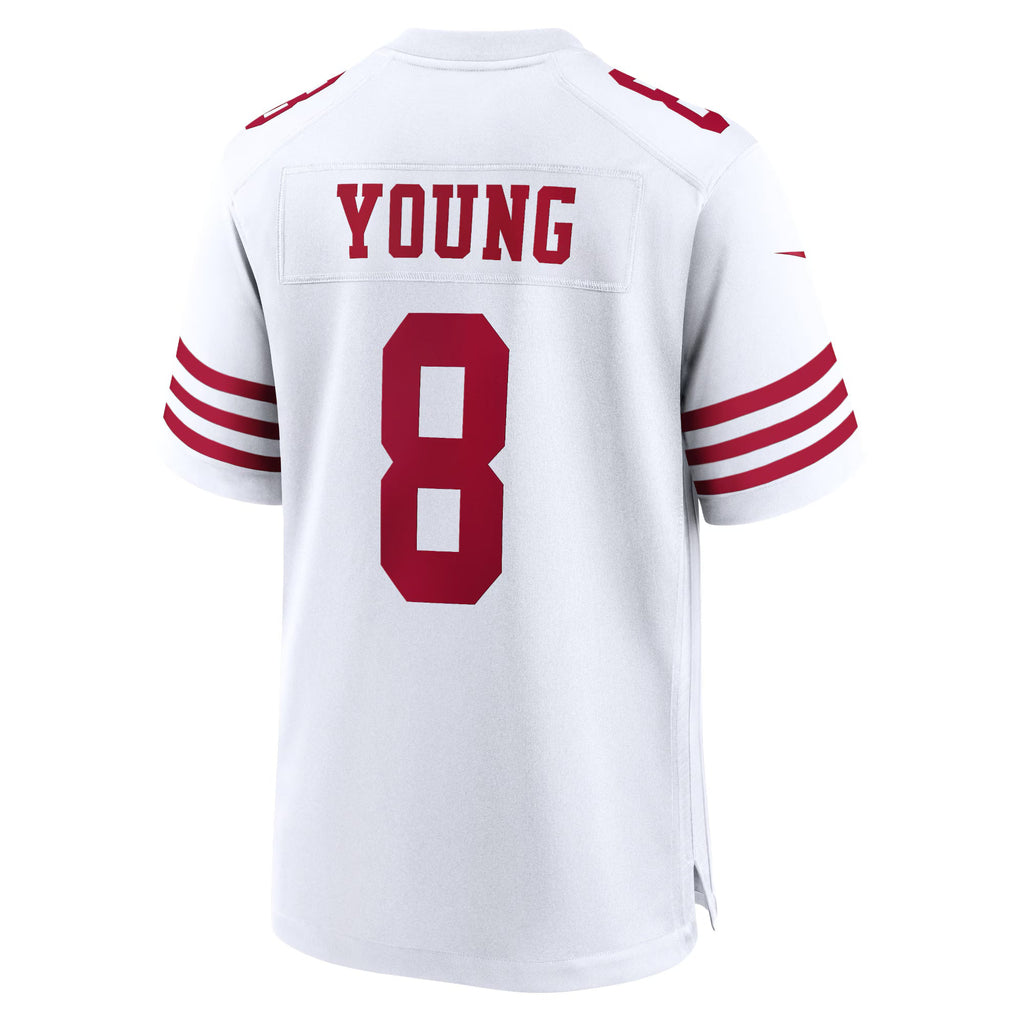San Francisco 49ers Steve Young White Retired Player Game Jersey