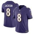 Baltimore Ravens Lamar Jackson Purple Vapor F.U.S.E. Limited Jersey