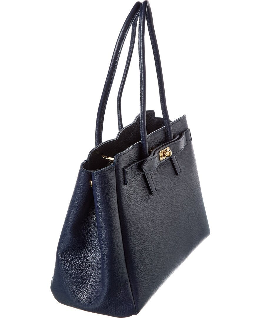 Isabella Rossetti Arden Leather Handbag