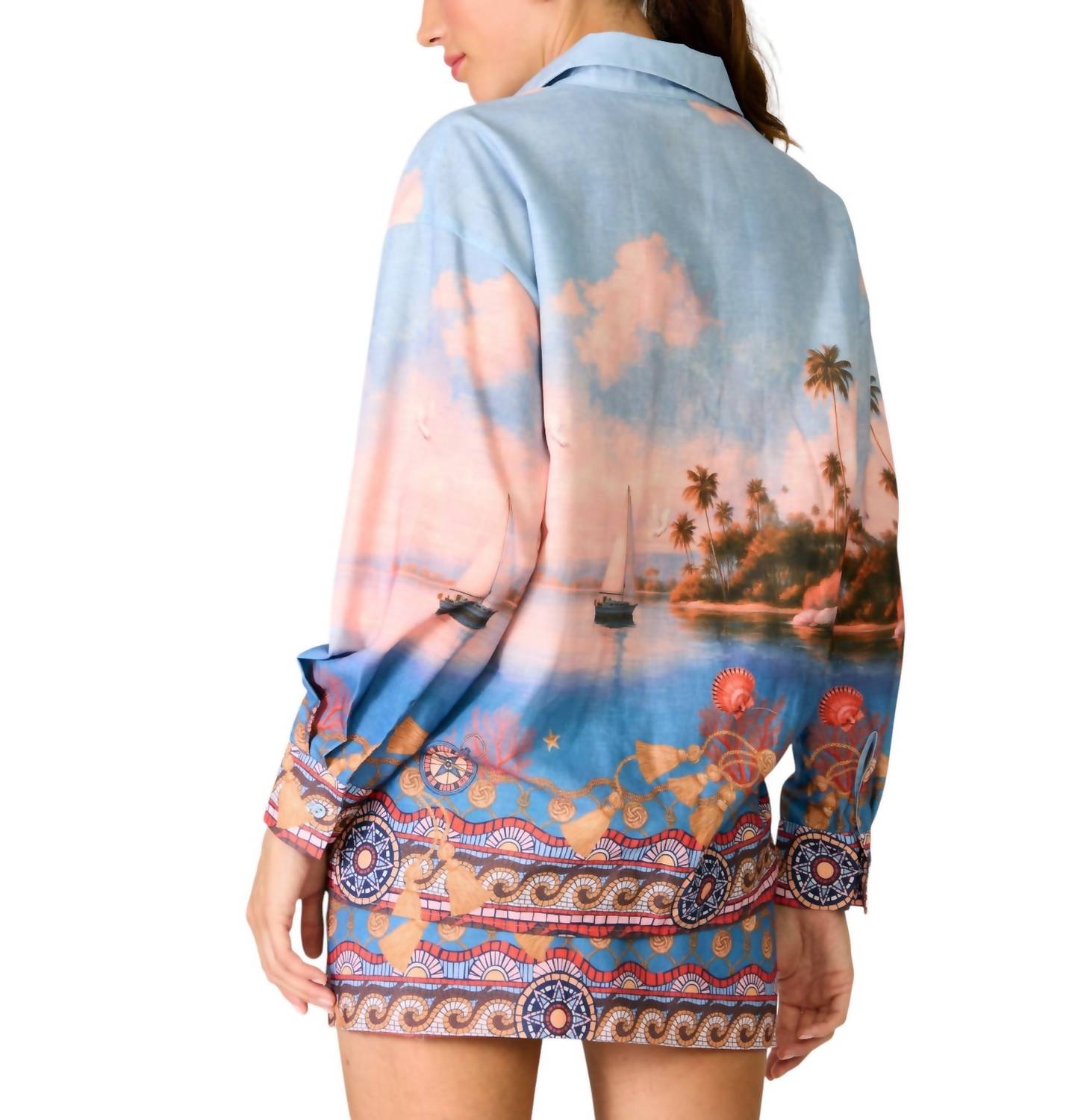 Polly Pernille Top In Blue