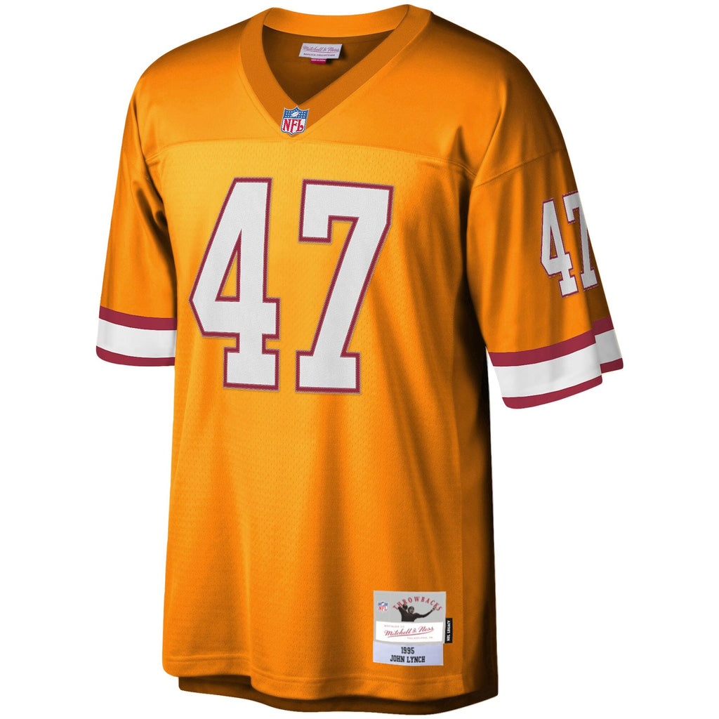 Tampa Bay Buccaneers John Lynch Mitchell & Ness Orange Legacy Replica Jersey