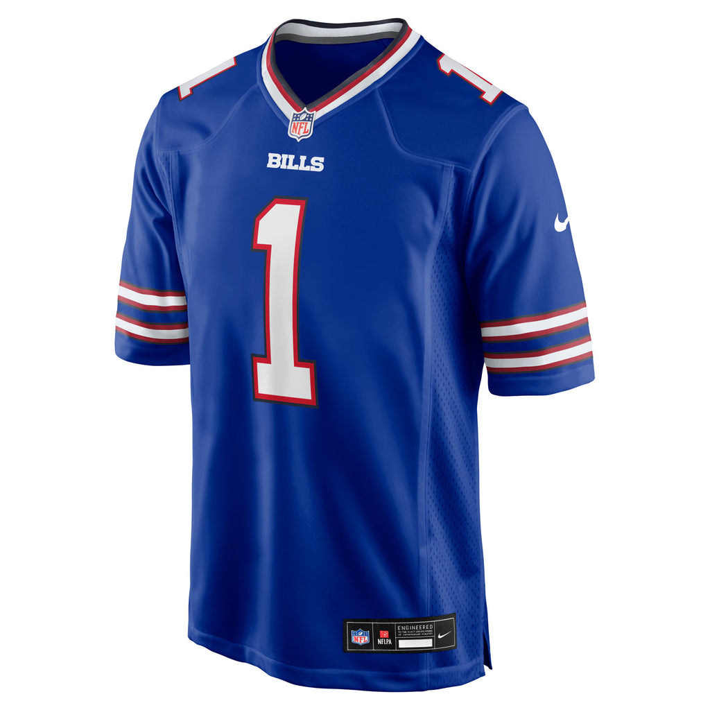 Buffalo Bills Number 1 Dad Royal Game Jersey