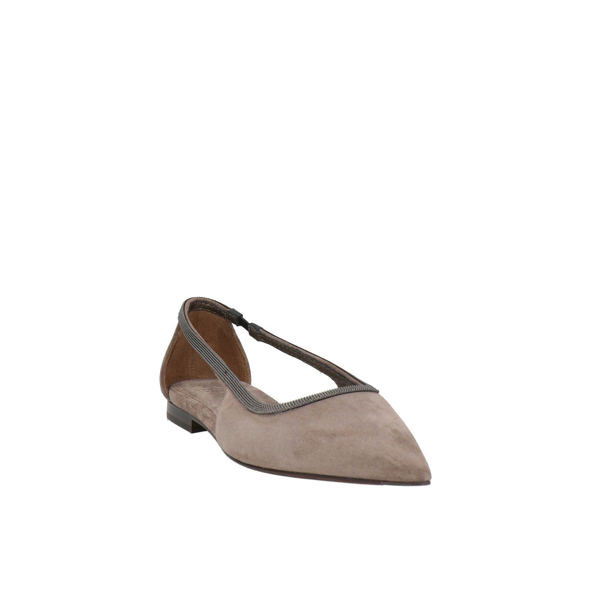 Brunello Cucinelli Suede Flats Women