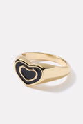Women's Leona Heart Signet Ring