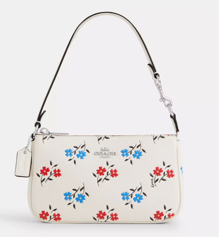NWT Coach Nolita 19 Leather Bag with Floral Print