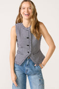 Women's Fray Edge Vest