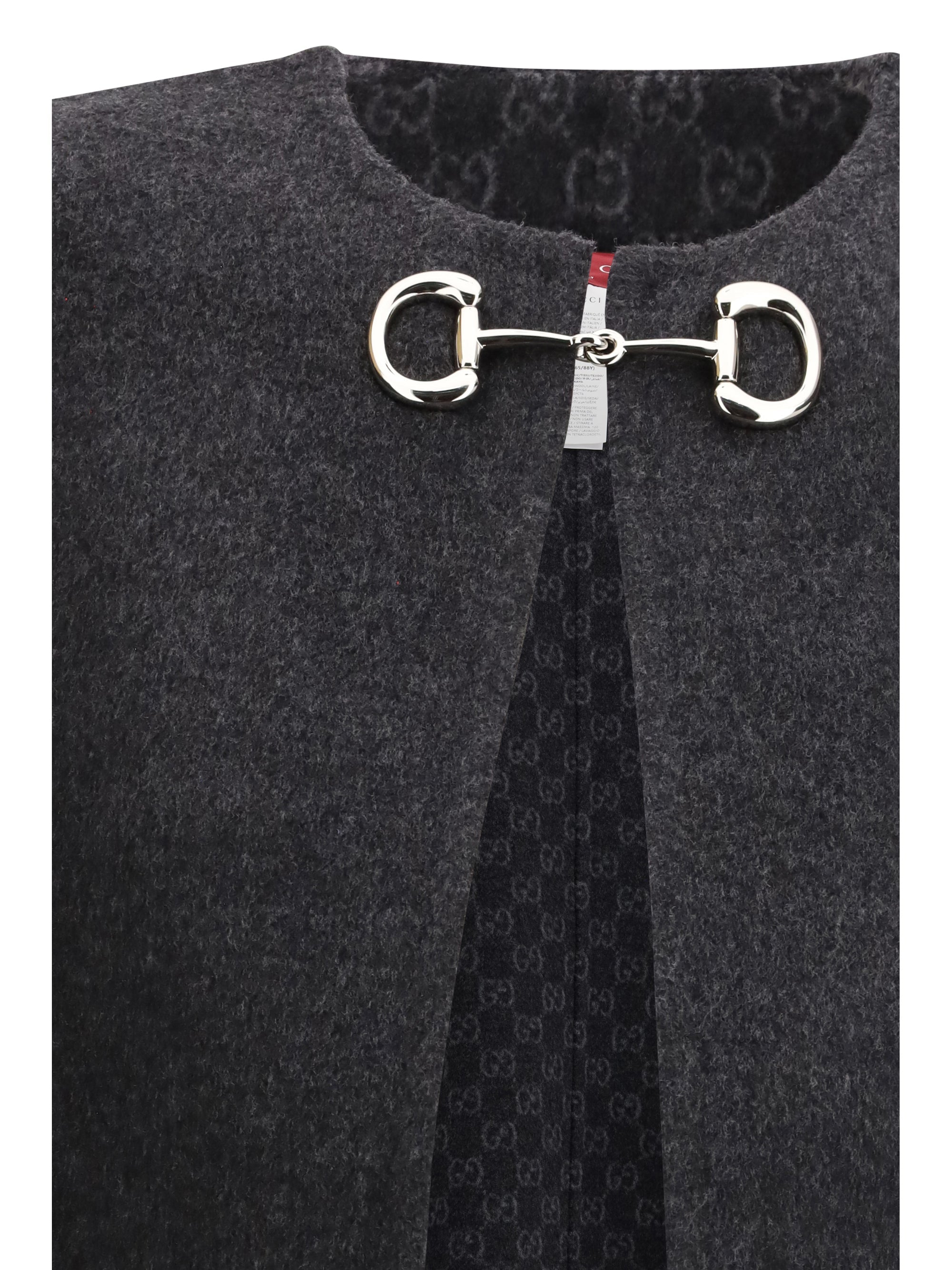 Gucci Women Wool-Blend Cape