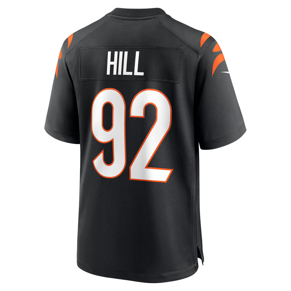 Cincinnati Bengals B.J. Hill Black Game Jersey