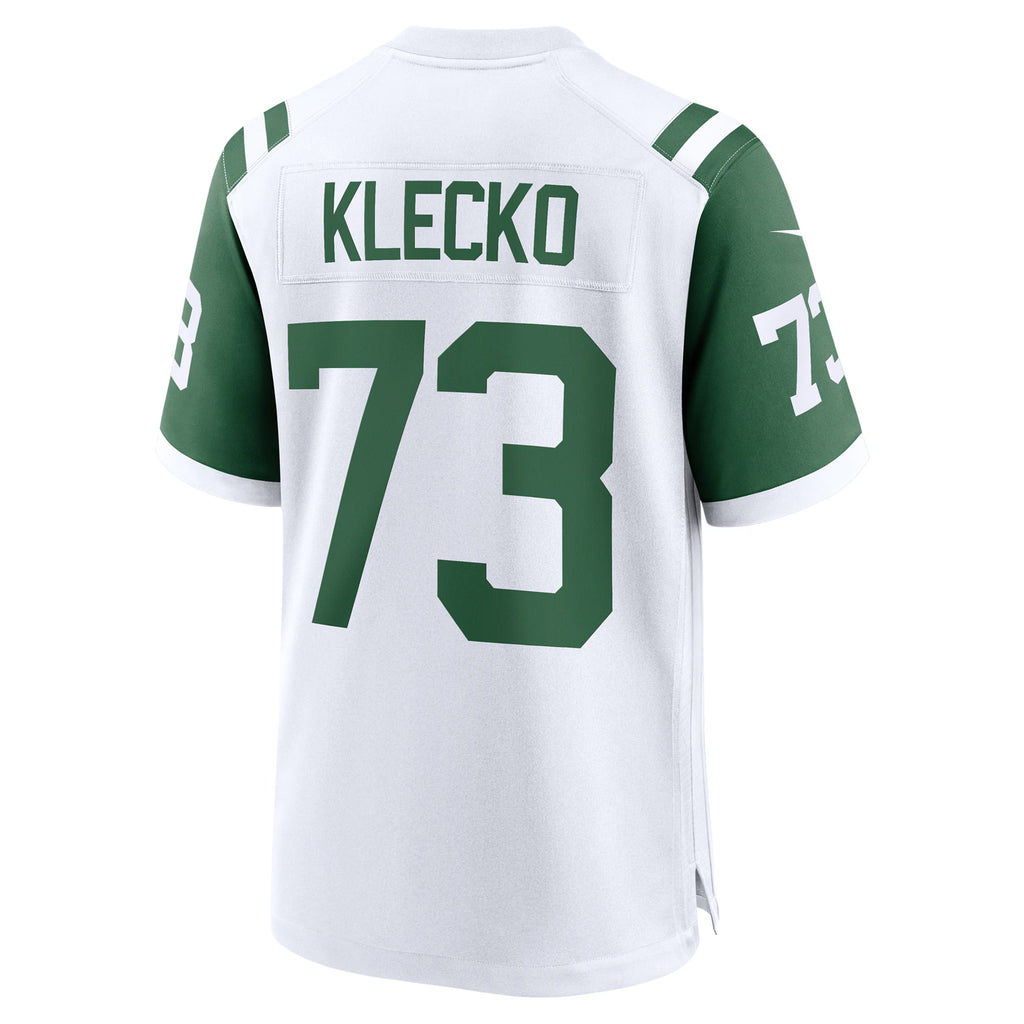 New York Jets Joe Klecko White Retired Player Alternate Game Jersey