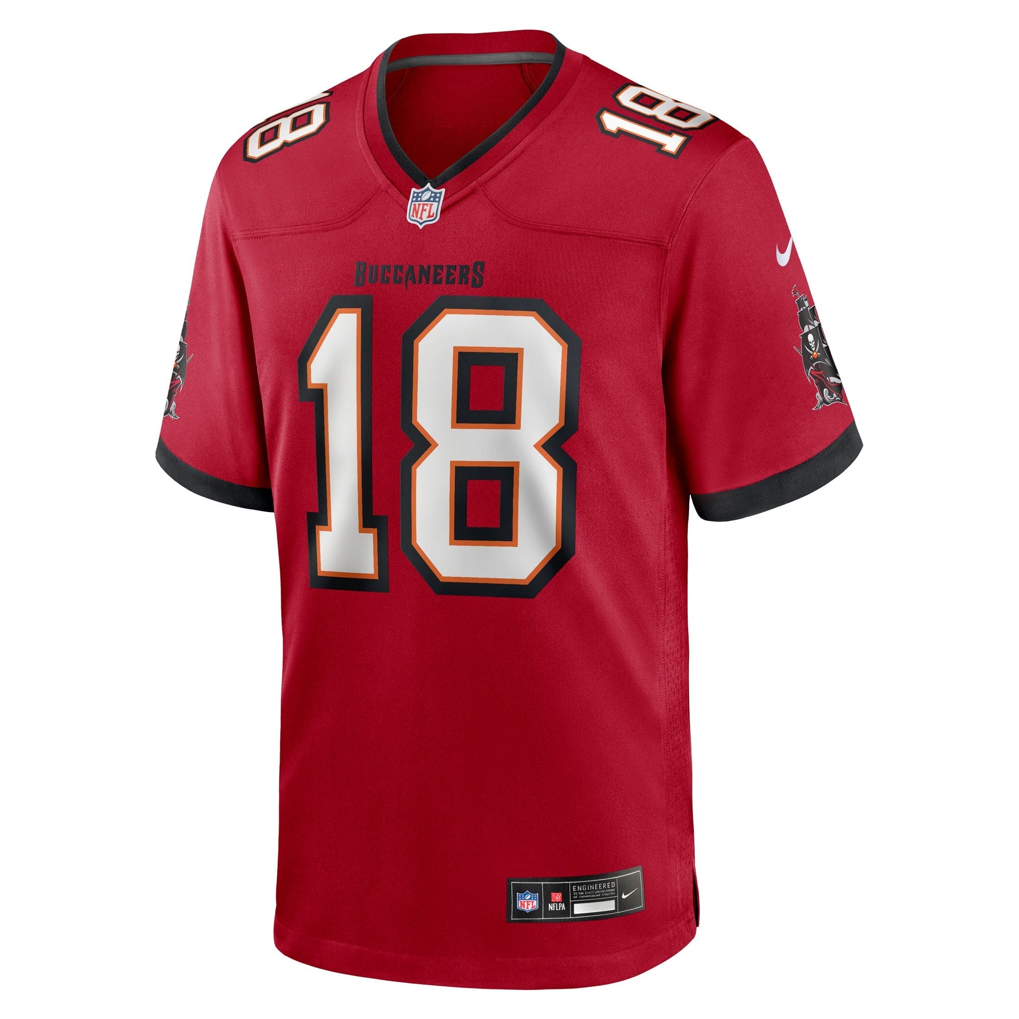Tampa Bay Buccaneers Josh Williams Red Team Game Jersey