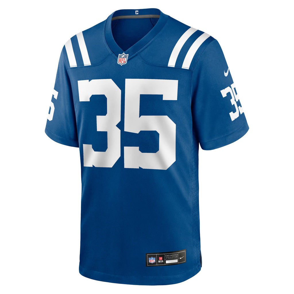 Indianapolis Colts Johnathan Edwards Royal Team Game Jersey