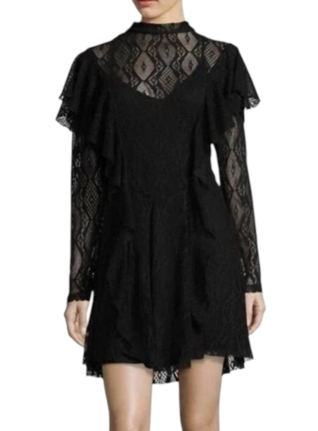 Rock Candy Lace Dress In Black