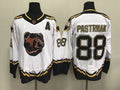 Men's Boston Bruins David Pastrnak #88 White Game jersey