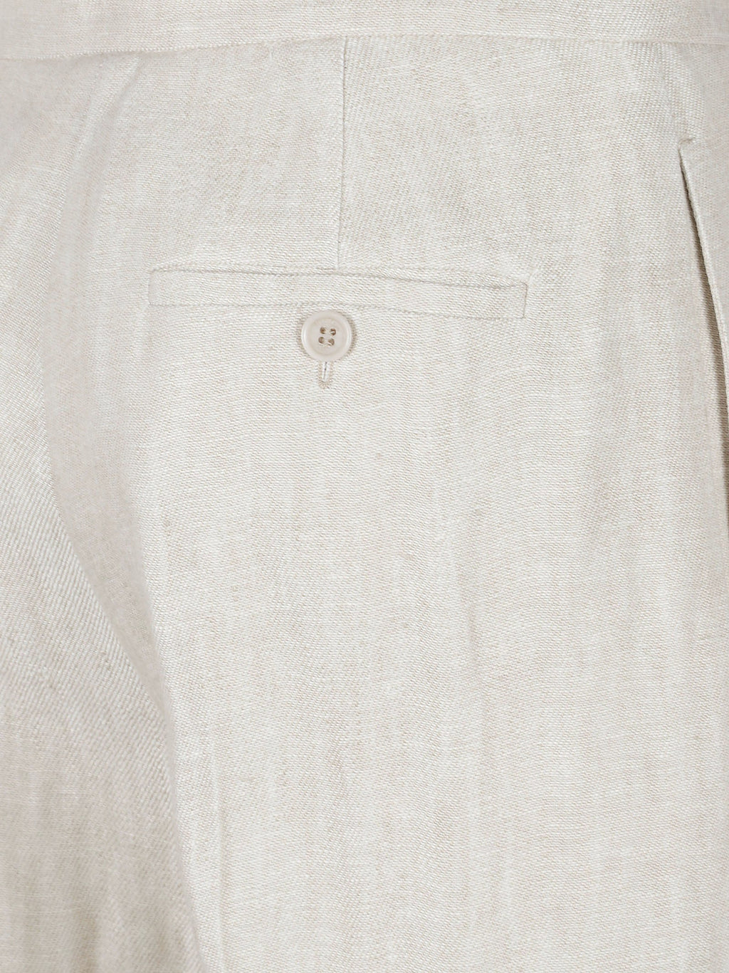 Straight-Leg Tailored Trousers With Subtle Crease