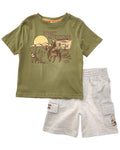 Scotch & Soda 2pc Shirt & Short Set
