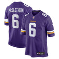 Minnesota Vikings Dwight McGlothern Purple Team Game Jersey