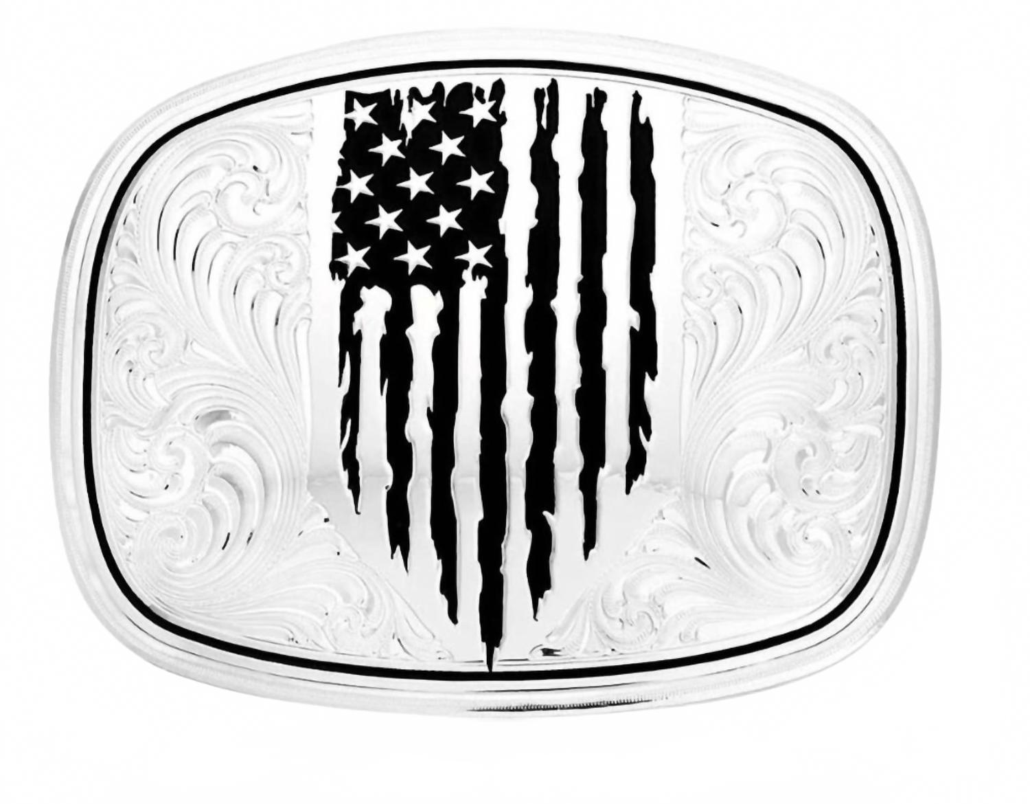 Made Strength Buckle In Silver/black
