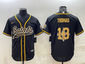 Men's New Orleans Saints Michael Thomas #13 Black Player jersey Joint Edition