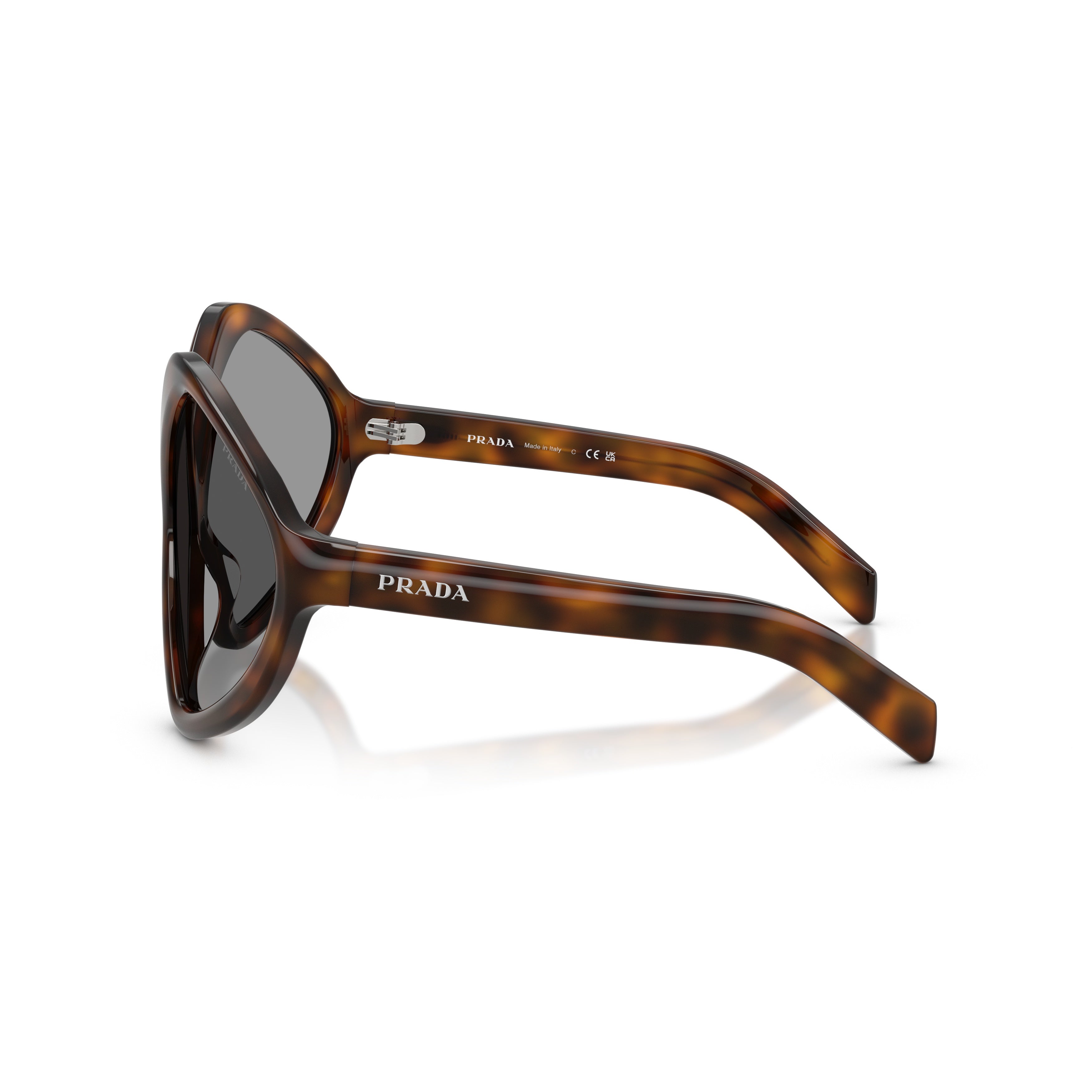 0pr B21s Oversized Geometric Tortoiseshell Sunglasses