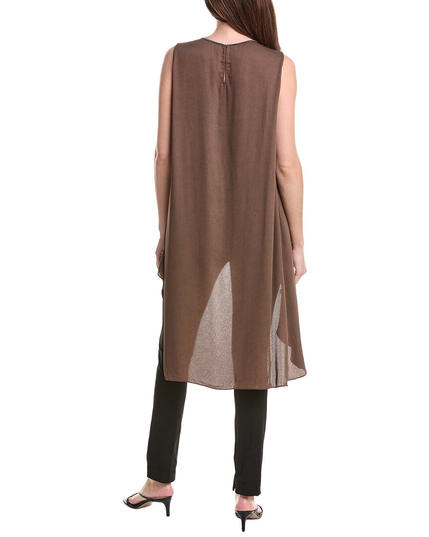 Fabiana Filippi Asymmetric Sleeveless Top