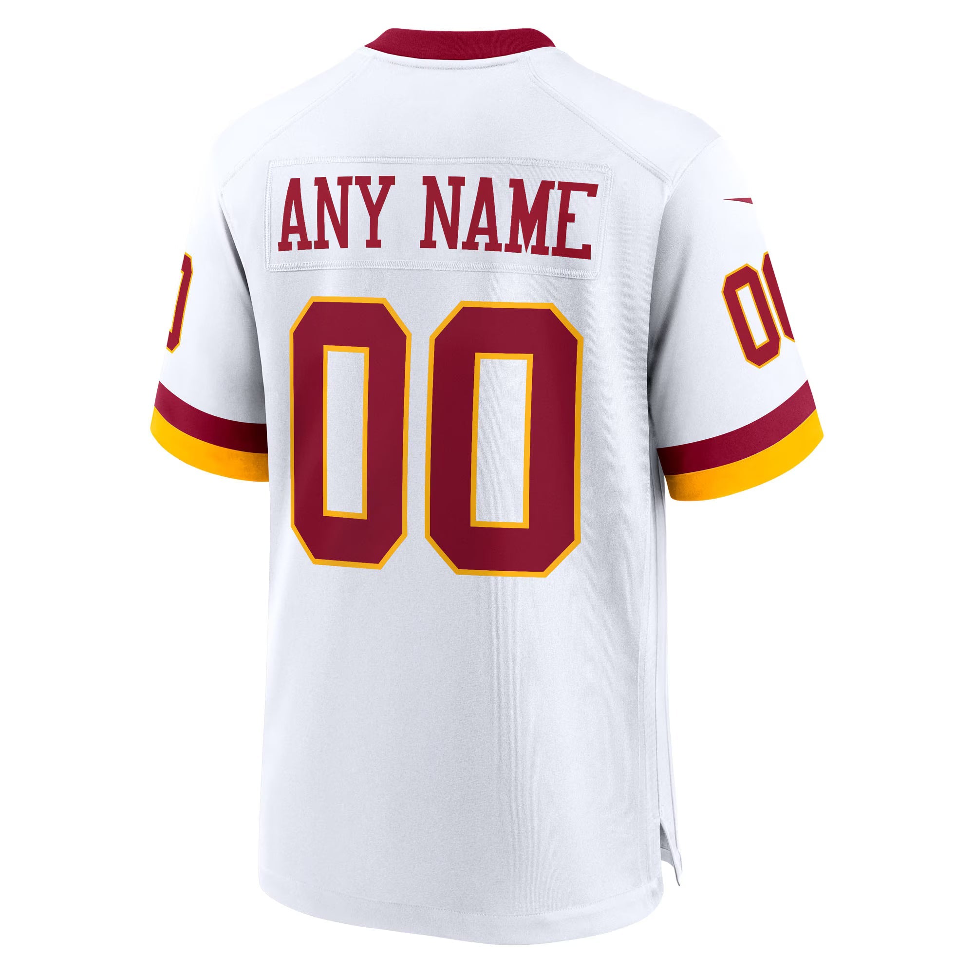 Washington Commanders White Game Super Bowl Era Custom Jersey