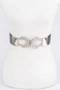 Twist Link Cuff Elastic Belt